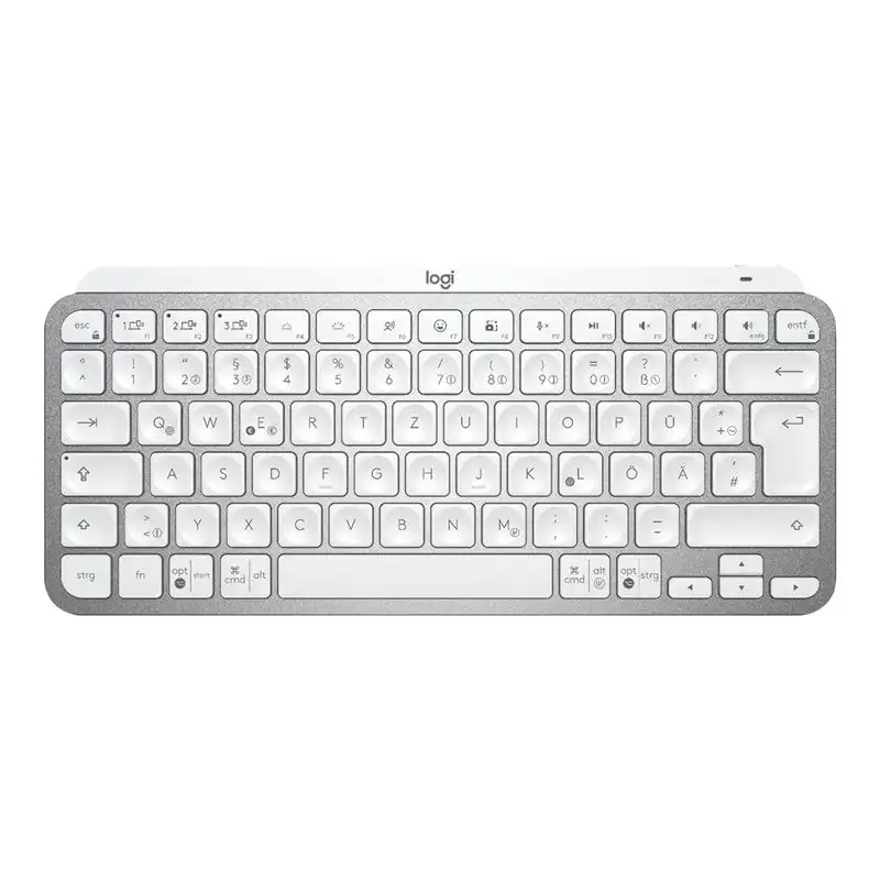 Logitech MX Keys Mini - Clavier - rétroéclairé - Bluetooth - AZERTY - Français - gris pâle (920-010483)_1